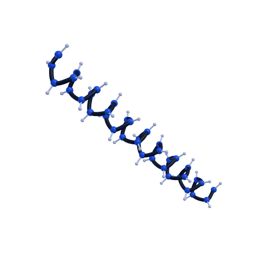 Schematic 3D structure of Cagrilintide